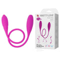 Vibromasseur Silicone Flexible À Double Extrémité