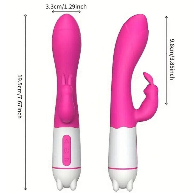 Vibromasseur Silicone Fuchsia 36 Vibrations