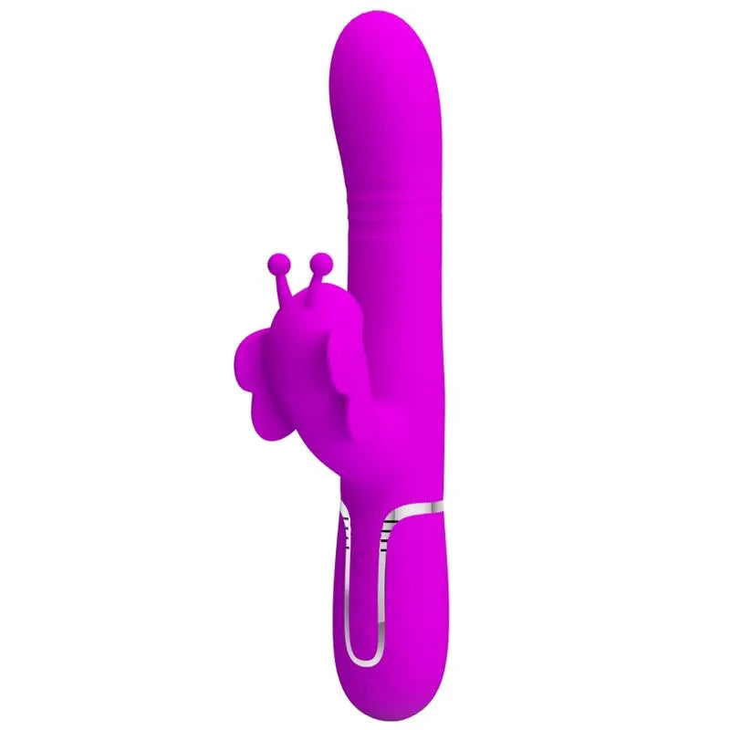 Vibromasseur Silicone Fuchsia Pretty Love Rabbit