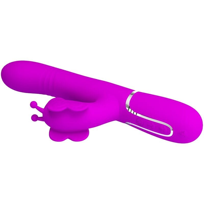 Vibromasseur Silicone Fuchsia Pretty Love Rabbit