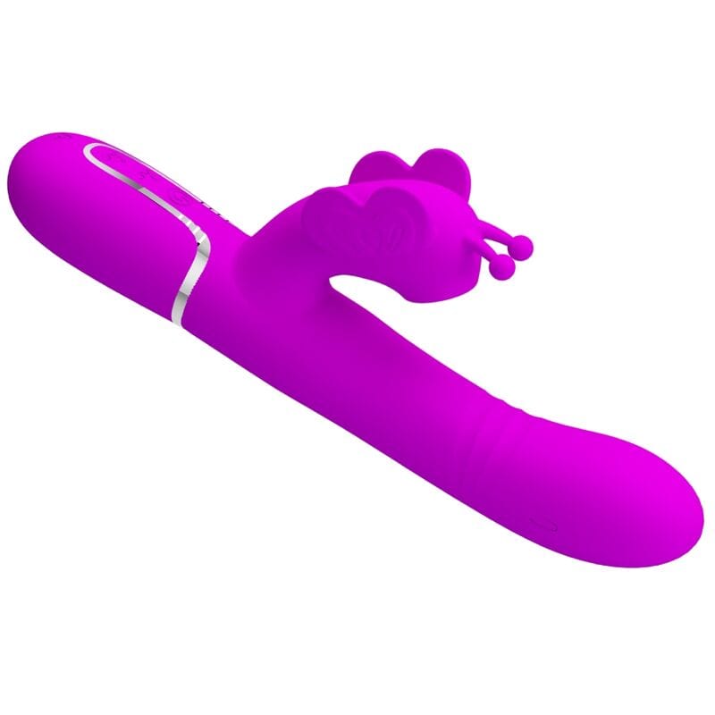 Vibromasseur Silicone Fuchsia Pretty Love Rabbit