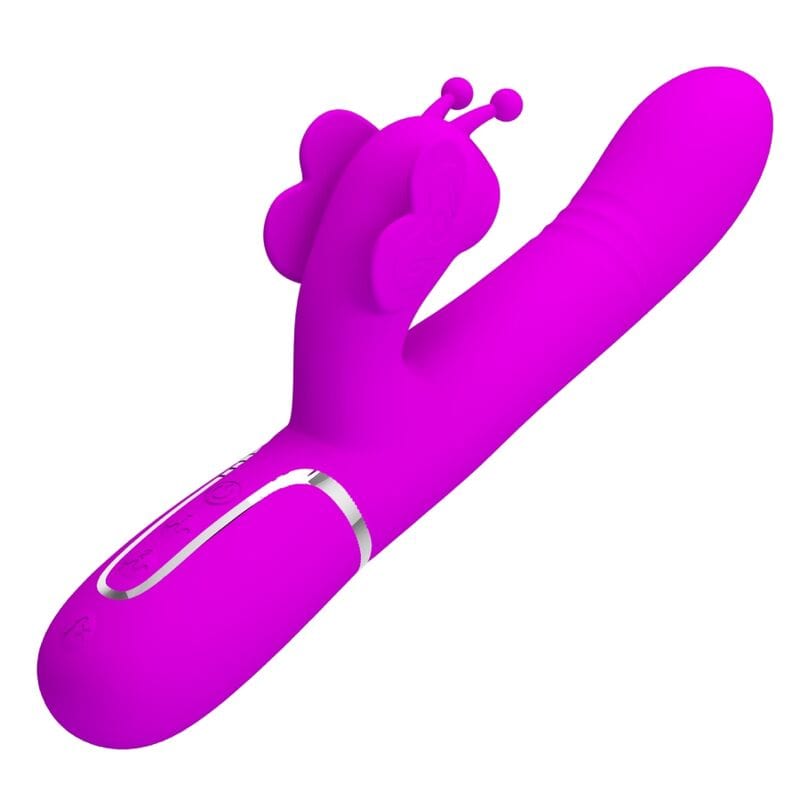 Vibromasseur Silicone Fuchsia Pretty Love Rabbit