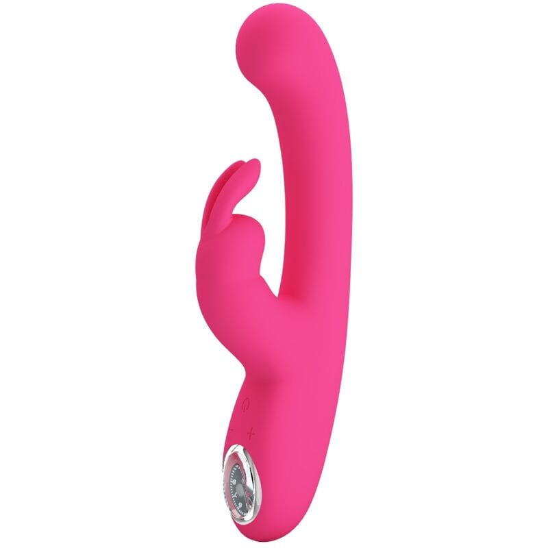 Vibromasseur Silicone Incurvé Point G Rechargeable Rose