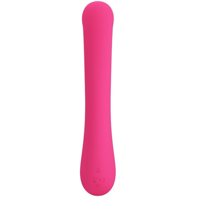 Vibromasseur Silicone Incurvé Point G Rechargeable Rose