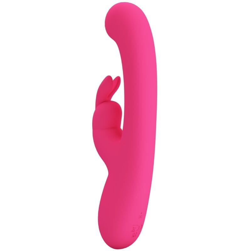 Vibromasseur Silicone Incurvé Point G Rechargeable Rose