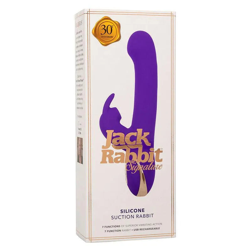 Vibromasseur Silicone Jack Rabbit 7 Fonctions