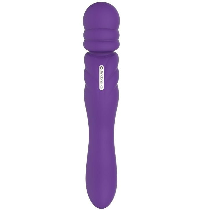 Vibromasseur Silicone Lilas Double Moteur