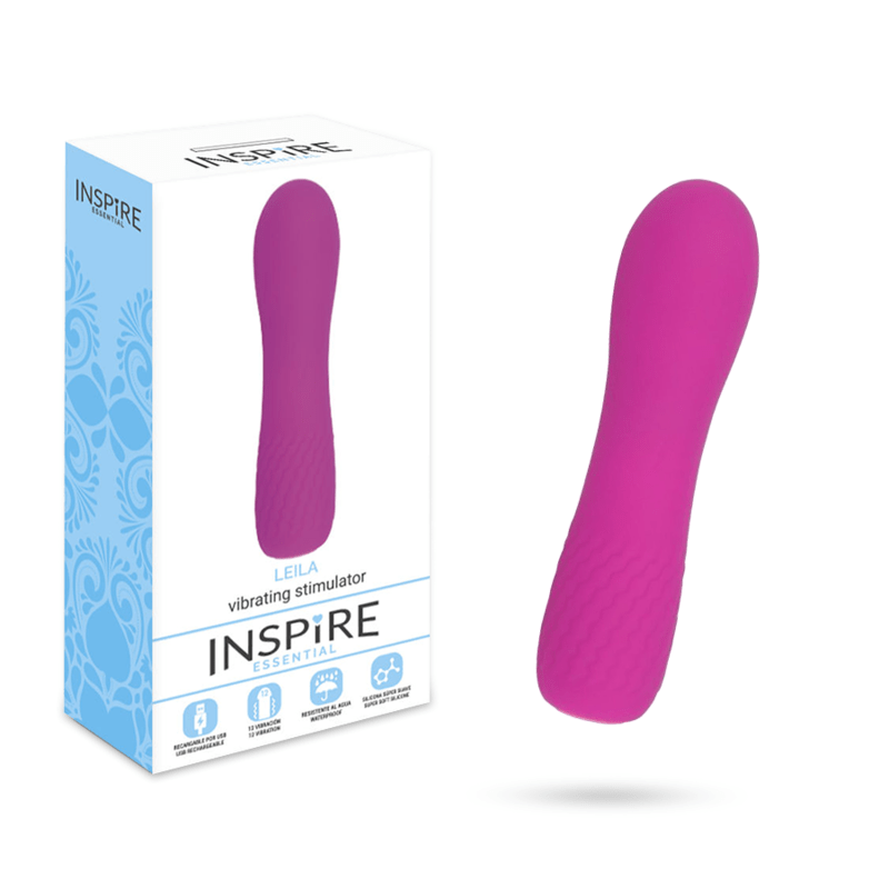 Vibromasseur Silicone Lilas Rechargeable Étanche