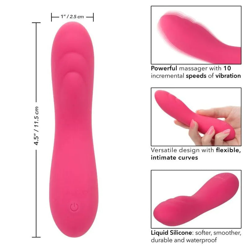 Vibromasseur Silicone Liquide Double Face 10 Vitesses