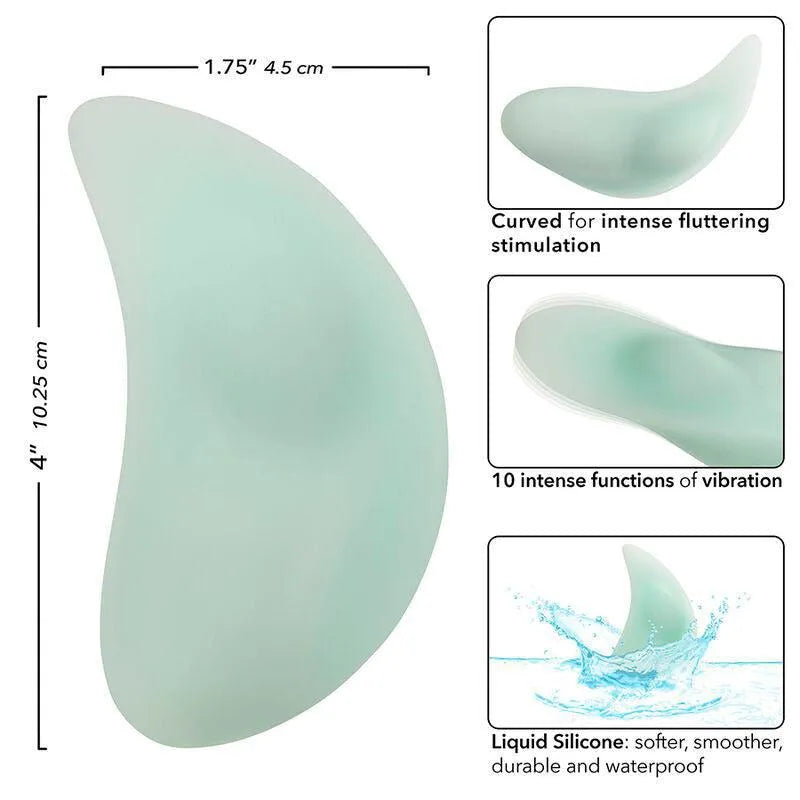 Vibromasseur Silicone Liquide Incurvé Rechargeable