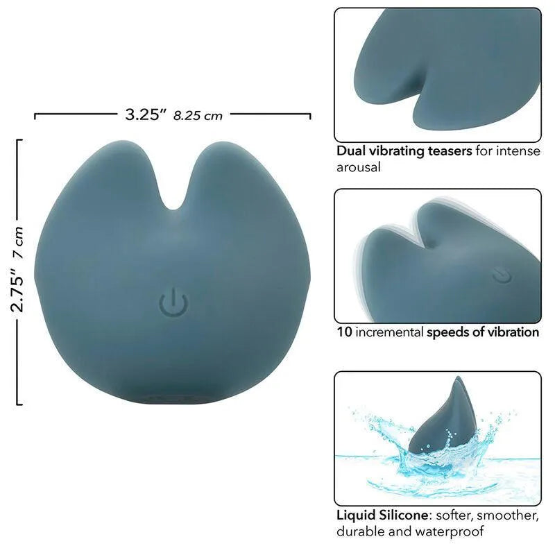 Vibromasseur Silicone Liquide Étanche Rechargeable