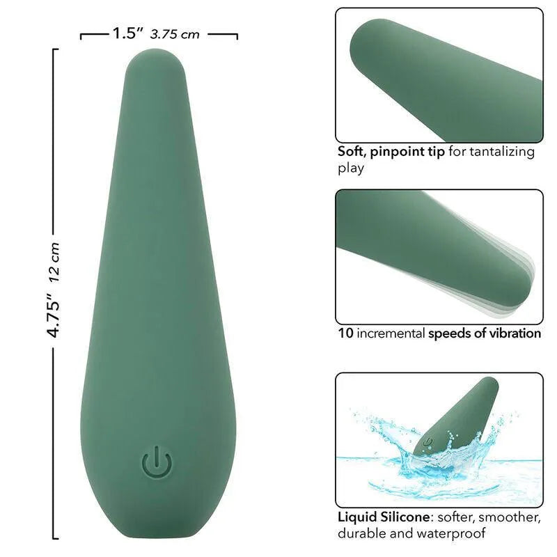 Vibromasseur Silicone Liquide Étanche Rechargeable