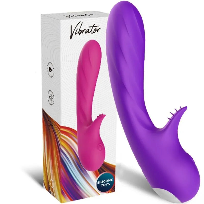 Vibromasseur Silicone Médical Étanche Point G