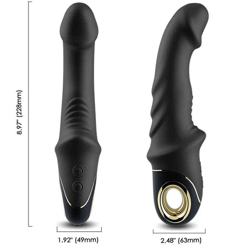 Vibromasseur Silicone Médical Étanche Rechargeable