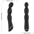 Vibromasseur Silicone Médical Étanche 9 Modes Rechargeable