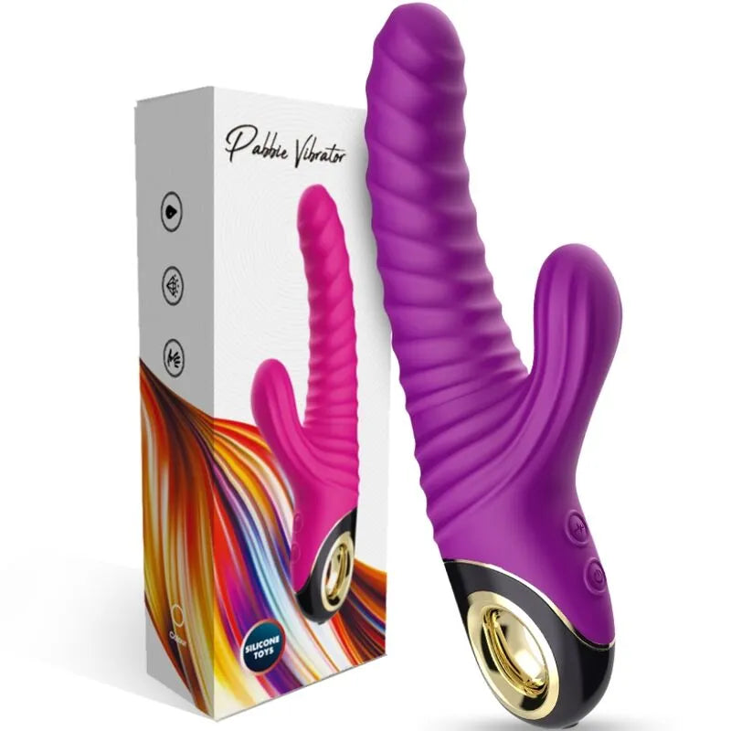 Vibromasseur Silicone Médical Étanche Rechargeable