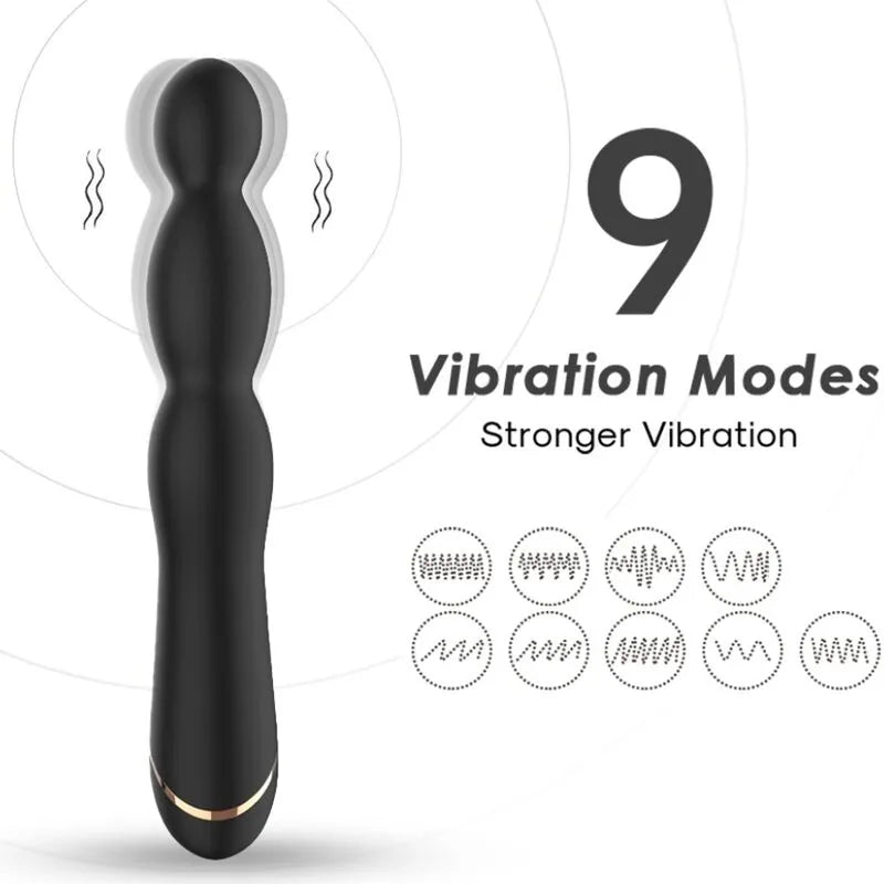 Vibromasseur Silicone Médical Étanche Rechargeable