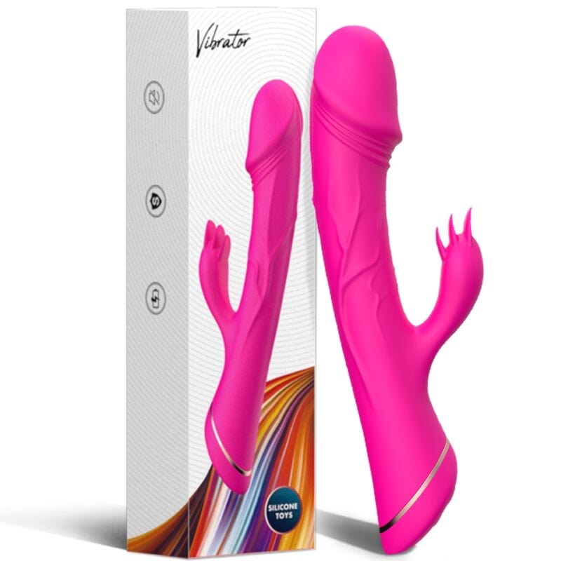 Vibromasseur Silicone Médical Étanche Polyvalent