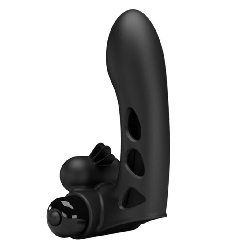 Vibromasseur Silicone Noir 10 Fonctions