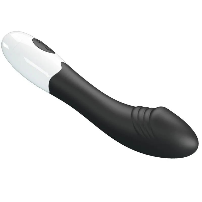 Vibromasseur Silicone Noir 30 Fonctions