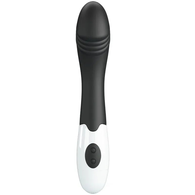 Vibromasseur Silicone Noir 30 Fonctions