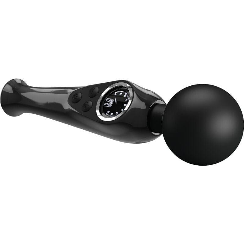 Vibromasseur Silicone Noir Flexible Étanche Rechargeable