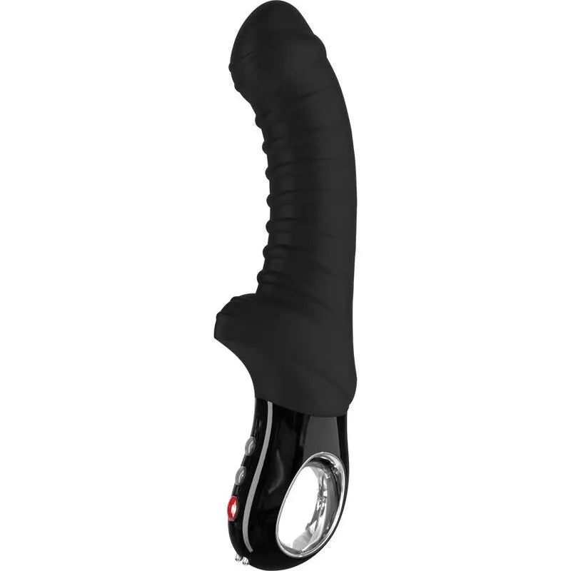 Vibromasseur Silicone Noir Pour Point G Et Prostate