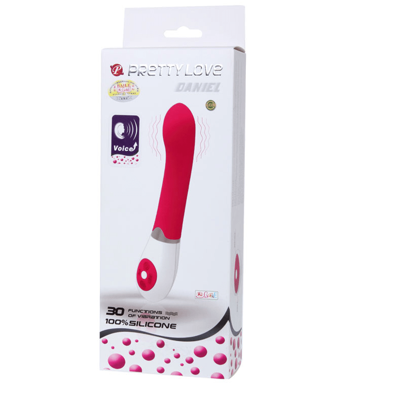 Vibromasseur Silicone Pretty Love Commande Vocale