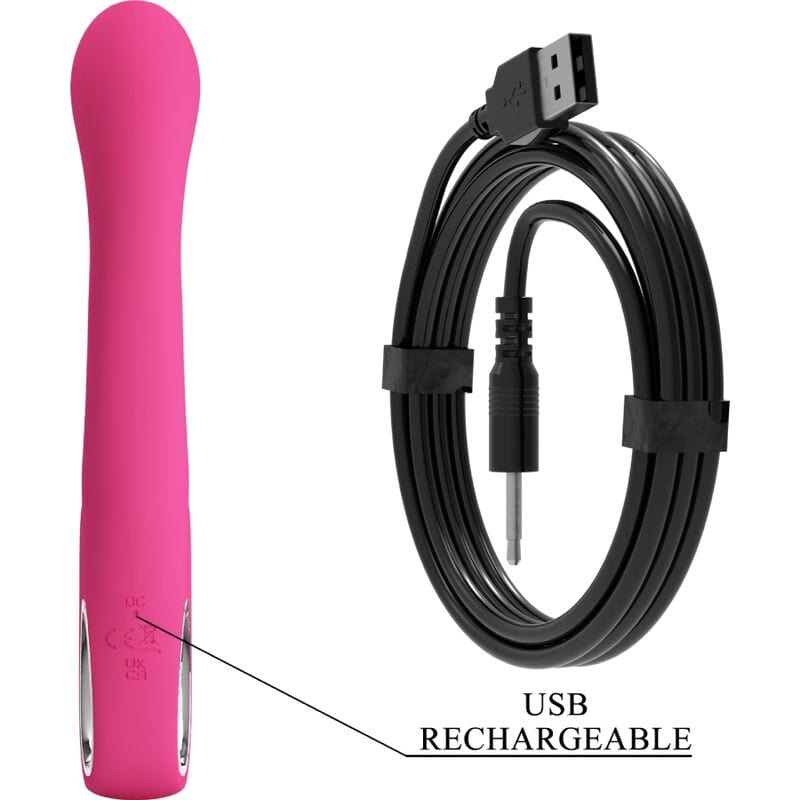 Vibromasseur Silicone Rechargeable 12 Modes Ultra-Silencieux