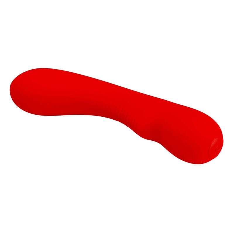 Vibromasseur Silicone Rechargeable 12 Vibrations Rouges