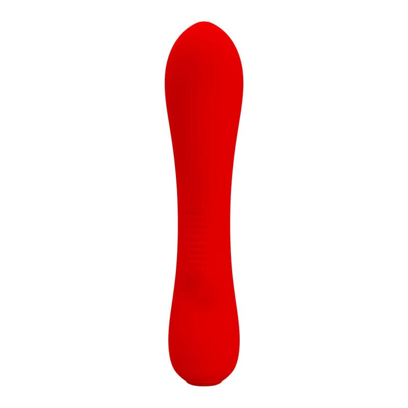 Vibromasseur Silicone Rechargeable 12 Vibrations Rouges