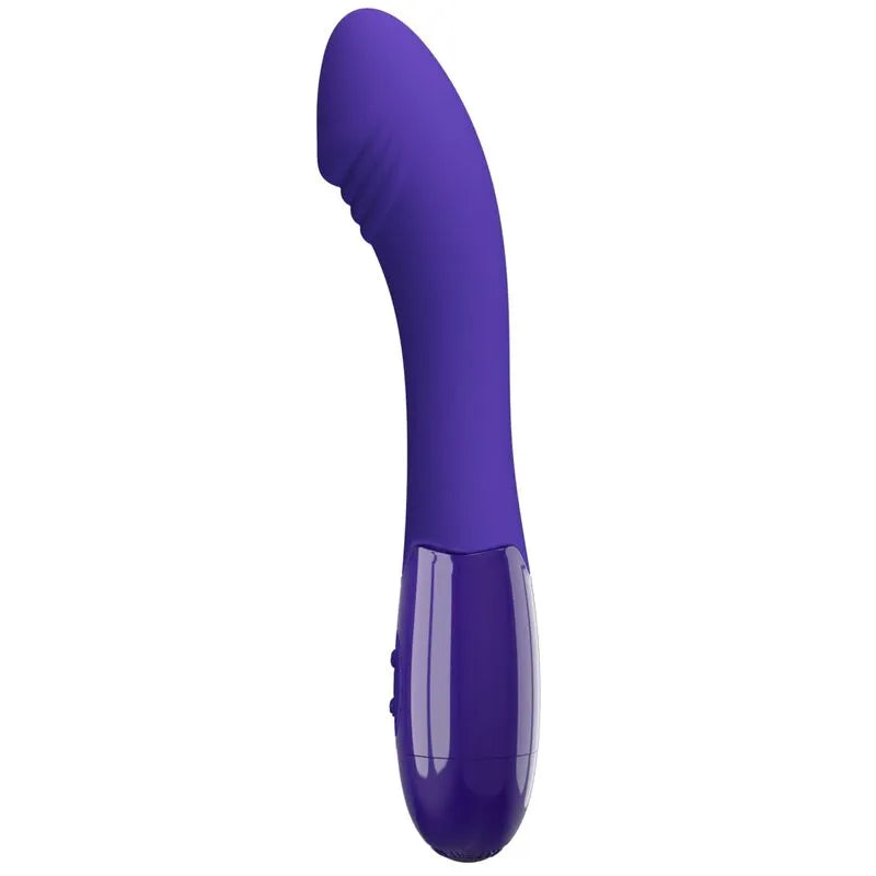 Vibromasseur Silicone Rechargeable 30 Fonctions Violette