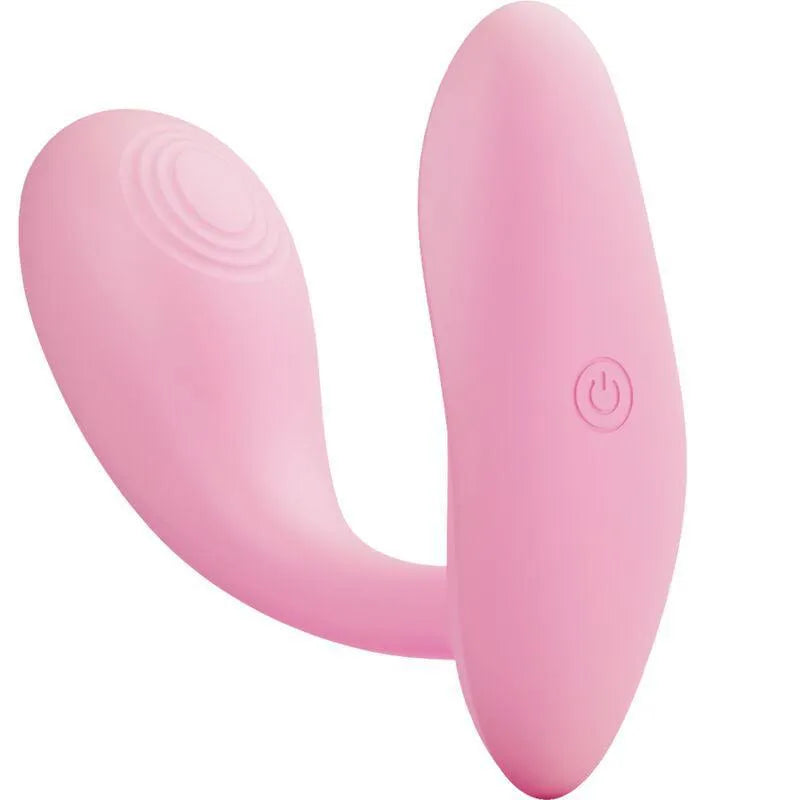 Vibromasseur Silicone Rose Contrôlable À Distance