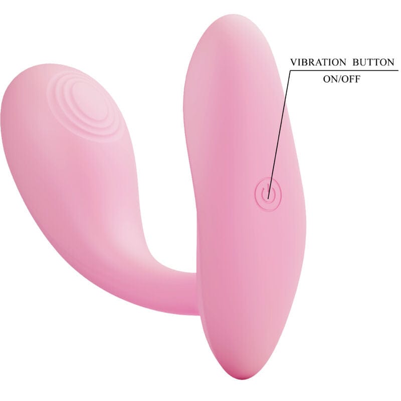 Vibromasseur Silicone Rose Contrôlable À Distance