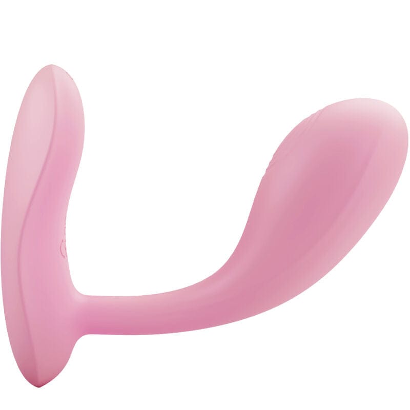 Vibromasseur Silicone Rose Contrôlable À Distance