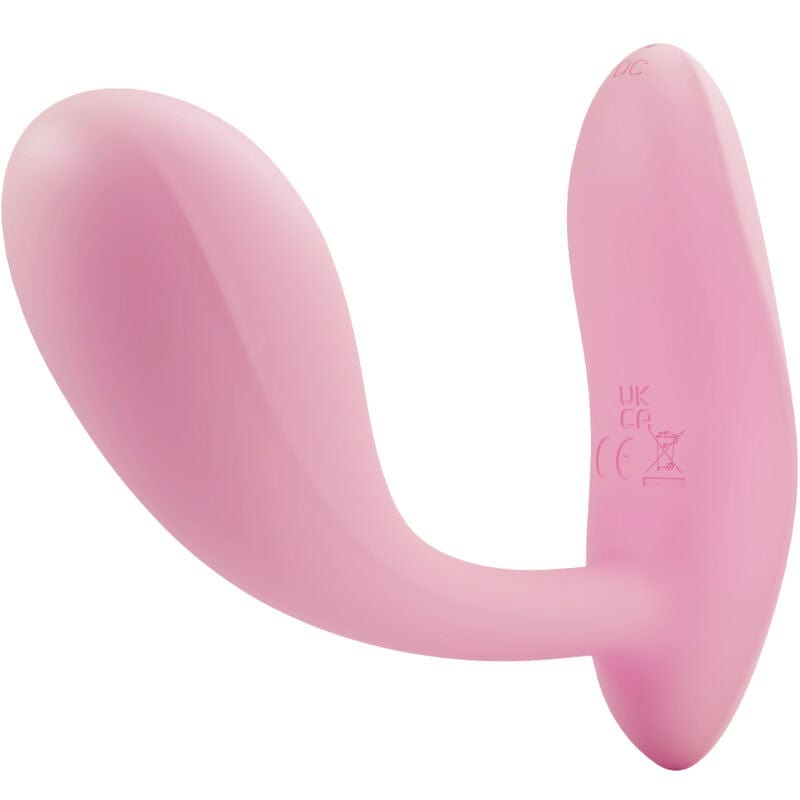 Vibromasseur Silicone Rose Contrôlable À Distance