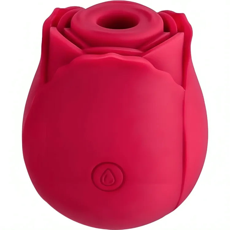 Vibromasseur Silicone Rouge Modes D'Aspiration