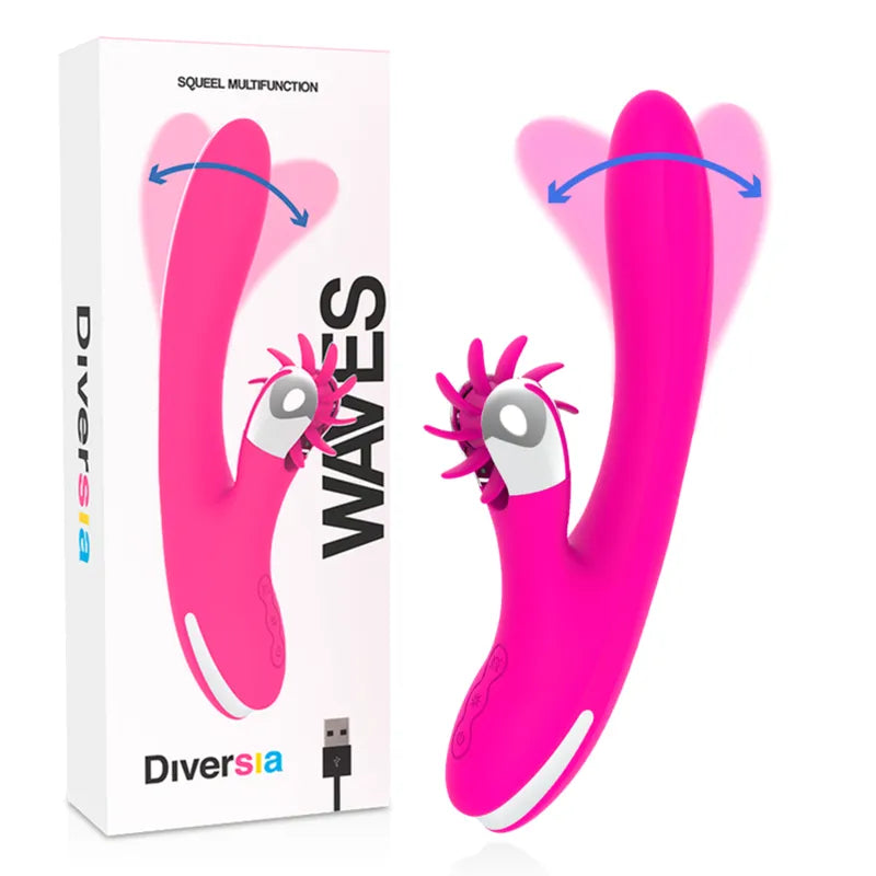 Vibromasseur Silicone Stimulation Clitoridienne Intense