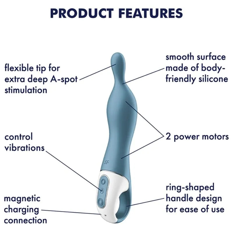 Vibromasseur Silicone Stimulation Point A