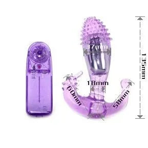 Vibromasseur Silicone Stimulation Triple Zones