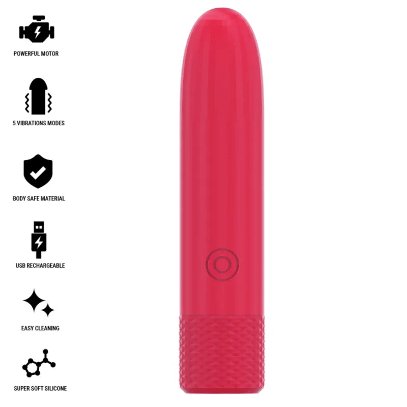 Vibromasseur Silicone Submersible Puissant Compact