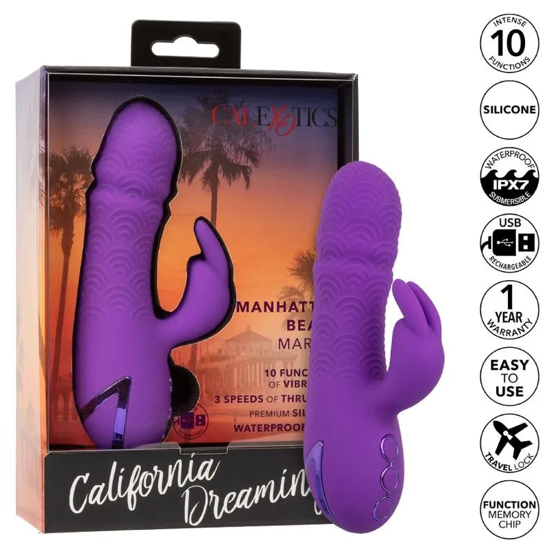 Vibromasseur Silicone Étanche Double Stimulateur