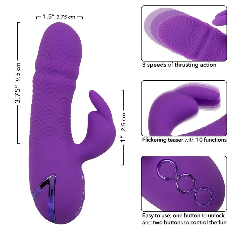 Vibromasseur Silicone Étanche Double Stimulateur