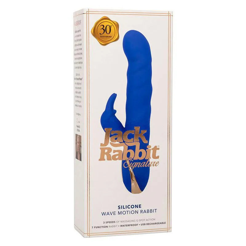 Vibromasseur Silicone Étanche Mouvement Ondulant 30E Anniversaire