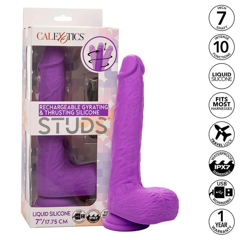 Vibromasseur Silicone Étanche Rechargeable