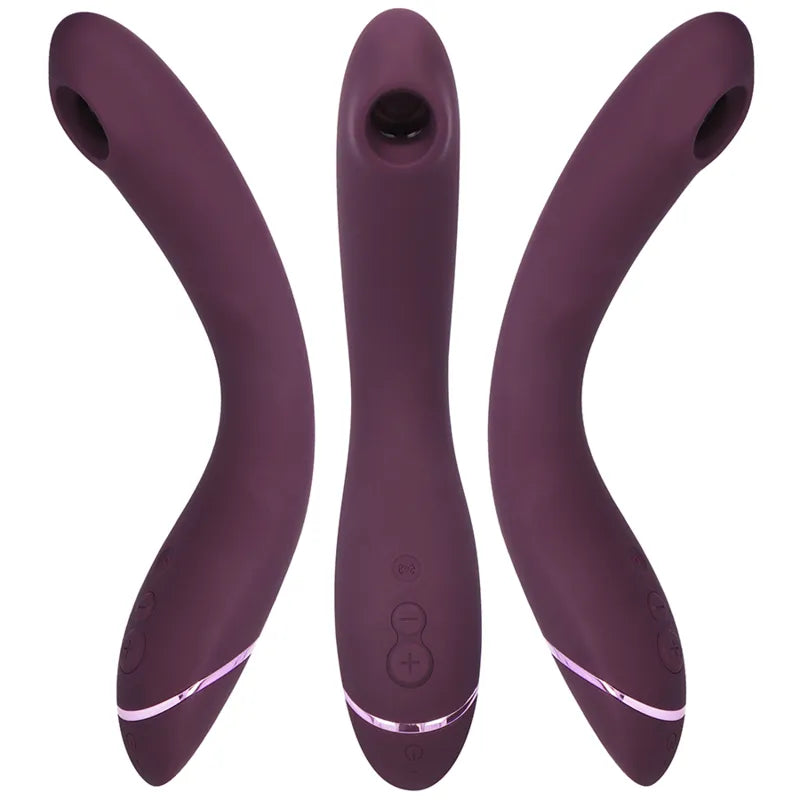 Vibromasseur Silicone Étanche Stimulation Double G-Spot