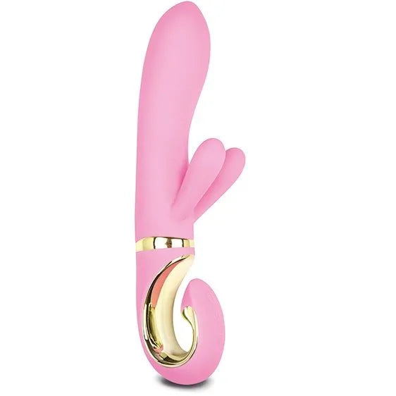 Vibromasseur Silicone Étanche Stimulation Triple Zones