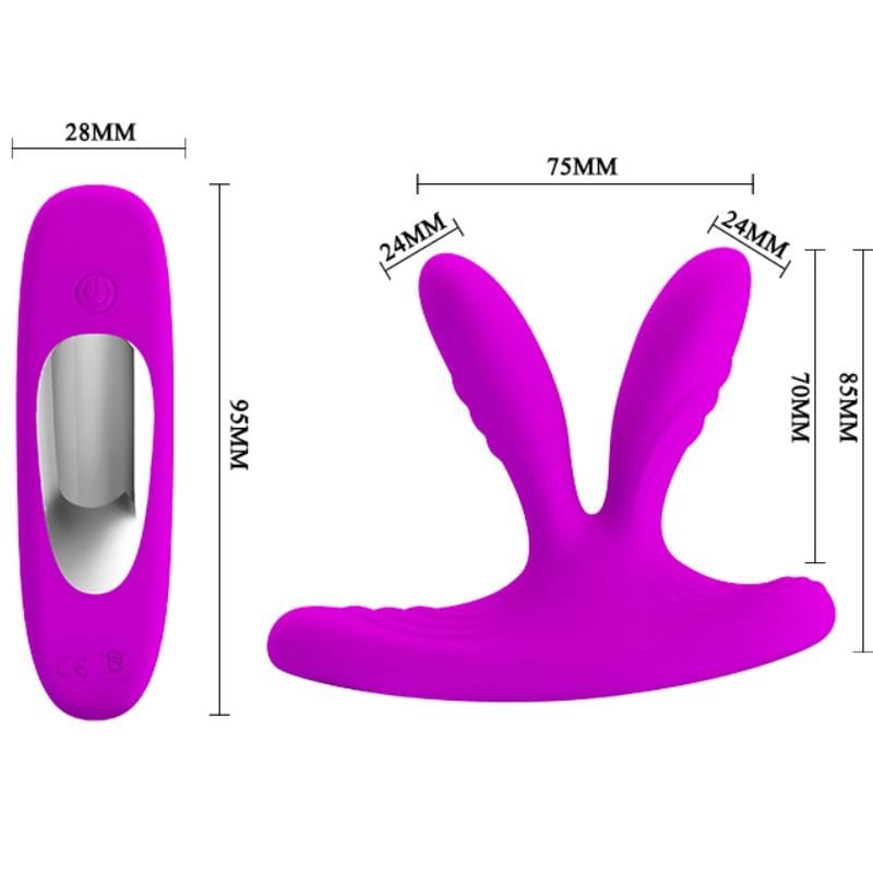 Vibromasseur Silicone Télécommandé Rechargeable Submersible