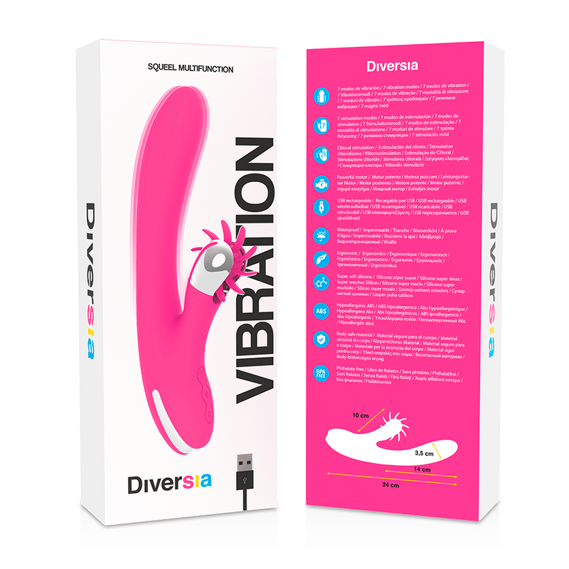 Vibromasseur Silicone Ultra Doux Rechargeable Usb