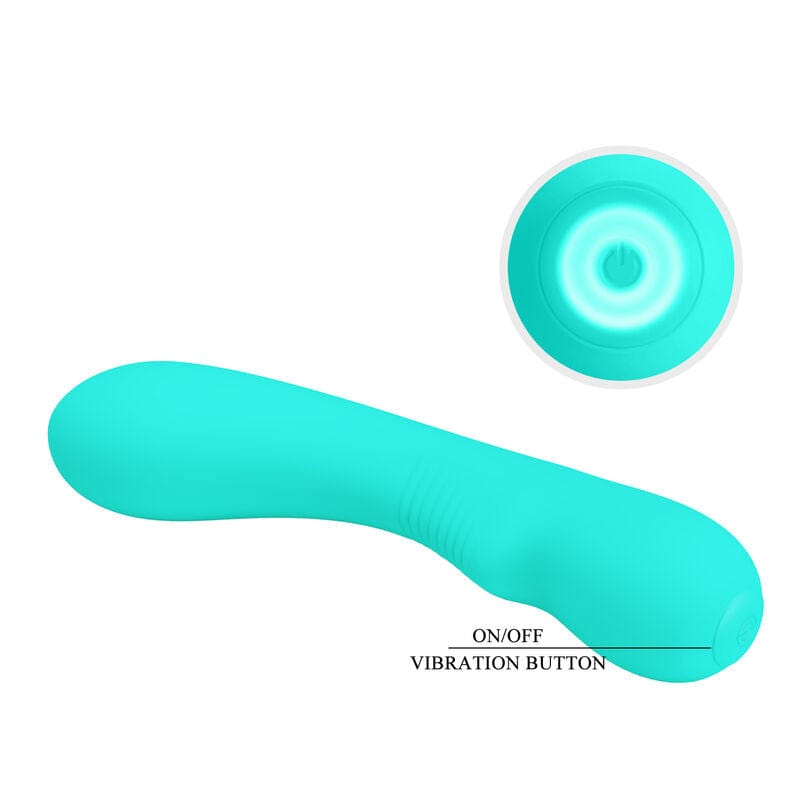 Vibromasseur Silicone Vert Agua Rechargeable